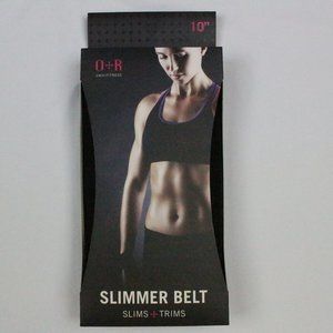 NIB Black O+R Slimmer Belt 10"